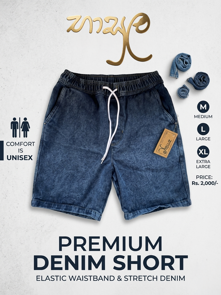 Denim Shorts - Unisex